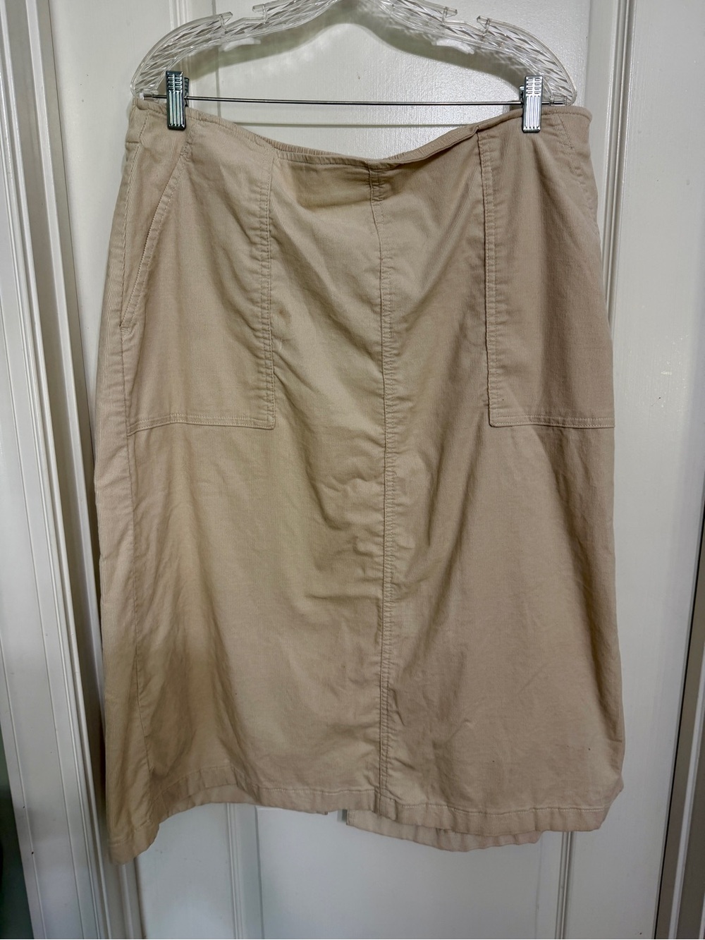 croft & barrow Neutral Beige Midi Skirt